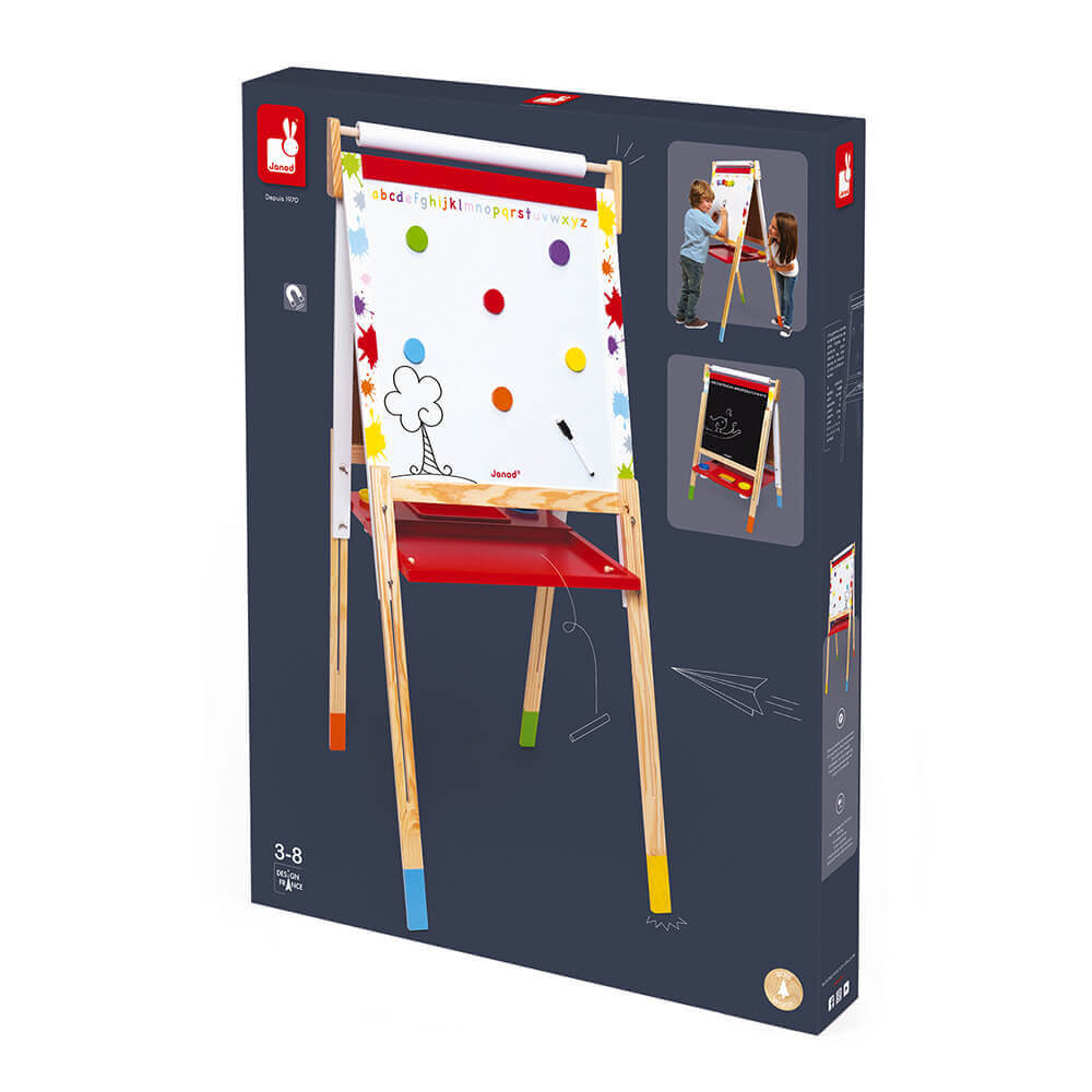 Splash Adjustable Easel (wood) Janod