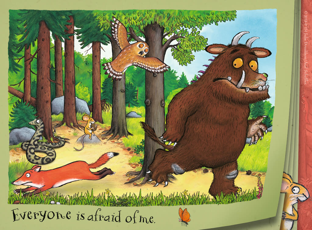 Ravensburger The Gruffalo 4 in Box (12, 16, 20, 24pc) Jigsaw Puzzles