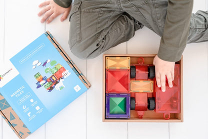 Connetix Magnetic Tiles 24 Pieces Motion Pack