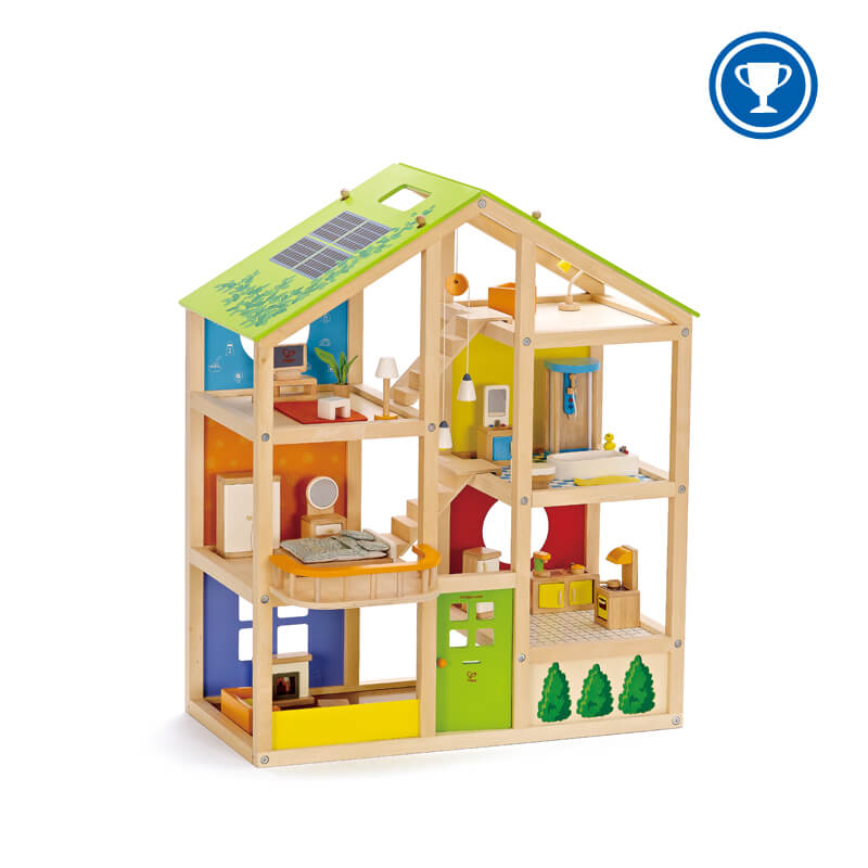 All Season Doll House Fully Furnished Hape