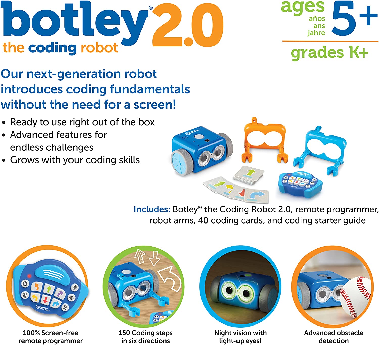 Botley 2.0 the Coding Robot | Cogs Toys and Games UK