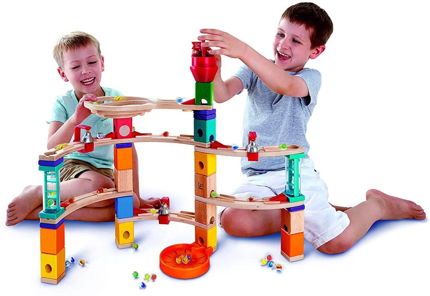 Hape Castle Escape - Quadrilla Wooden Marble Run